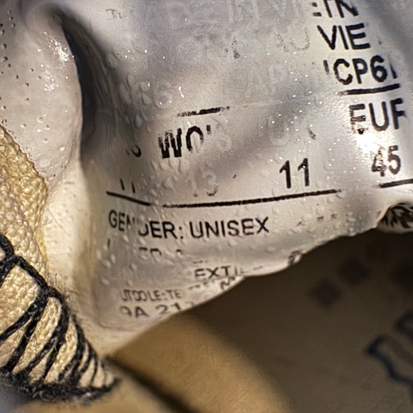 Vintage Speckled Spacey Black Unisex Men’s 11 Chuck Taylor Converse Shoes - Picture 8 of 9